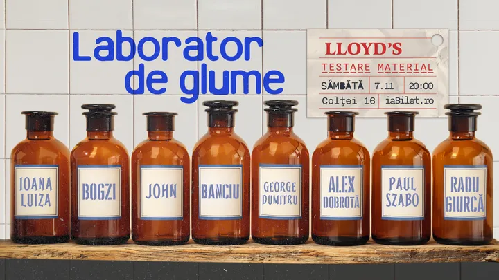 Lloyd’s: Laborator de glume, Stand-up Comedy Testare Material