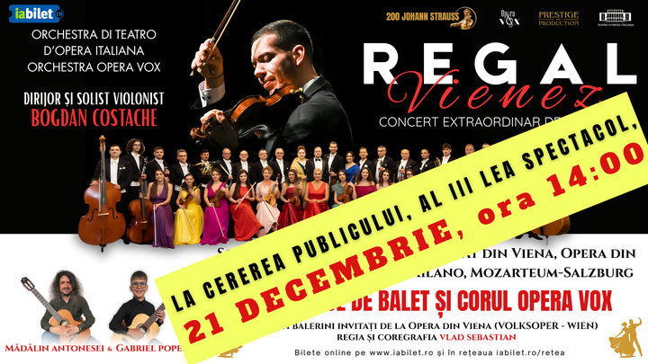 Iasi: Regal vienez - Concert Extraordinar de Craciun - Show 3