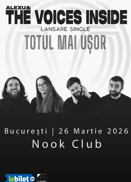 Alexu and The Voices Inside – Lansare single: Totul mai ușor
