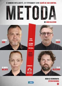 Iasi: Metoda - de Jordi Galceran | Premiera