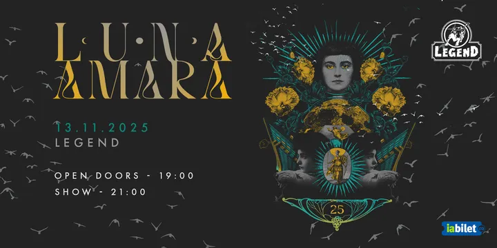 Iasi: Concert Luna Amara -  25 de ani - concert electric