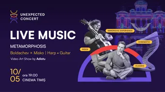 Timisoara: Unexpected Concert - Live Music and Immersive Experience - Alexander Boldachev, Alex Misko & Adistu