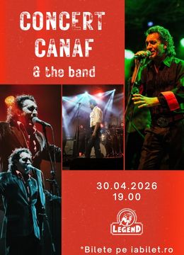 Iasi: Concert Canaf & the band
