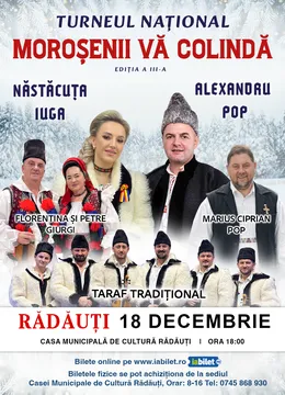 Rădăuți: Moroșenii vă colindă