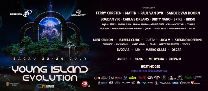 Bacau: Young Island - Evolution