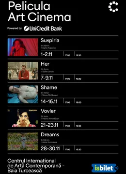 Iasi: Pelicula Art Cinema - Noiembrie