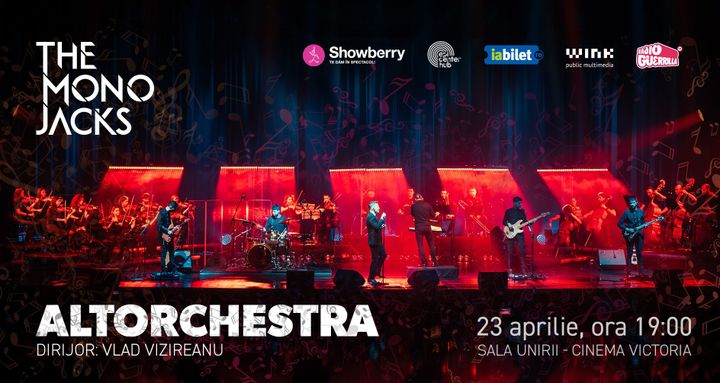 Iași: The Mono Jacks x ALTOrchestra• Simfonic • 23.04
