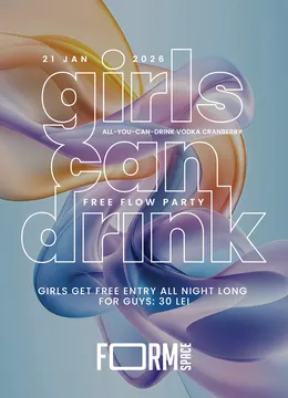 Girls Can Drink: Free Flow Party at FORM Space