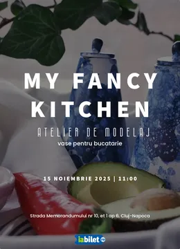 Cluj-Napoca: My Fancy Kitchen - atelier de modelat vase ceramice pentru bucatarie