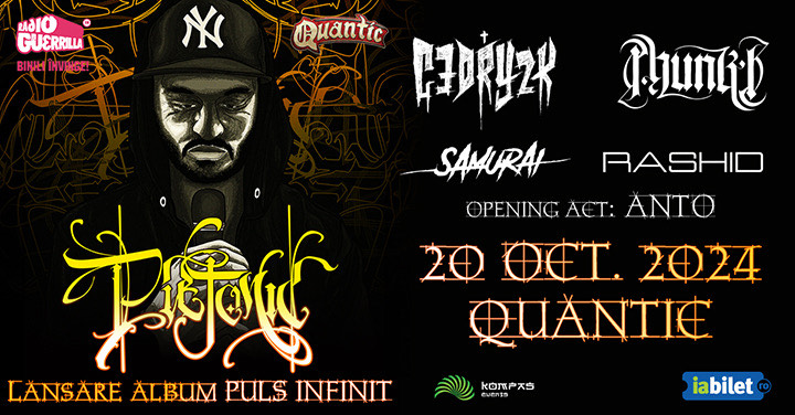 PIETONU - Lansare album ''Puls Infinit''  - Cedry2k si Phunk B