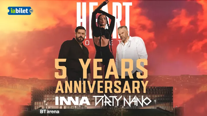 Cluj-Napoca: Heart Society 5 Years Anniversary x INNA
