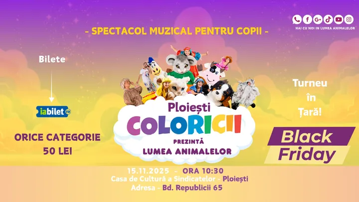 Ploiesti: Coloricii prezintă lumea animalelor