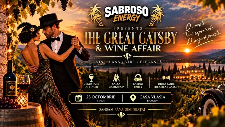 Snagov: Sabroso Energy – The Great Gatsby & Wine Affair