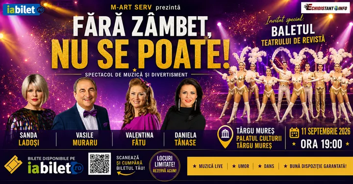 Targu Mures: Fara zambet, nu se poate!
