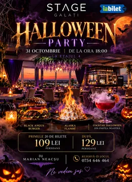 Galați: Halloween Party