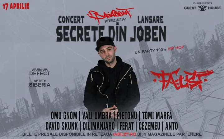 Lansare Faust - Secrete din joben