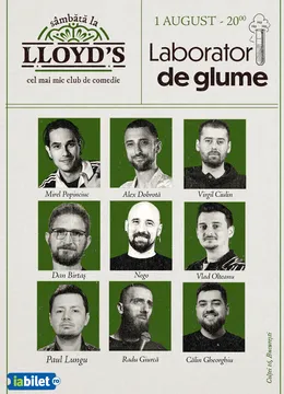 Lloyd’s: Laborator de glume, Stand-up Comedy Testare Material