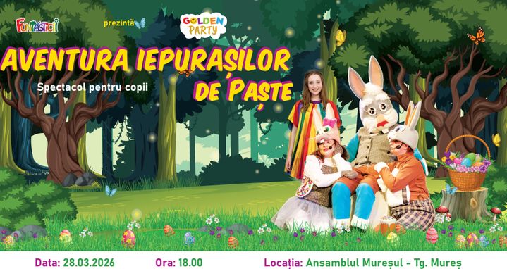 Targu Mures: Aventura Iepurasilor de Paste