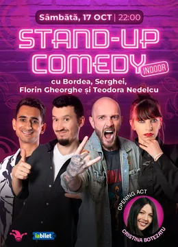 The Fool: Stand-up comedy cu Bordea, Serghei, Florin Gheorghe și Teodora Nedelcu