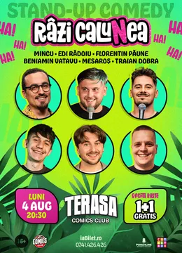 Stand-up Comedy Râzi ca luNea pe Terasa ComicsClub