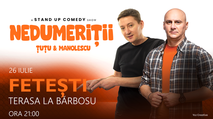 Fetesti: Stand-up Comedy - Dan Tutu si Cristi Manolescu