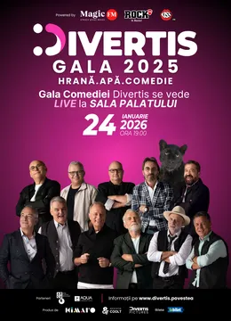 Divertis. Gala 2026 – Apă, Hrană, Comedie