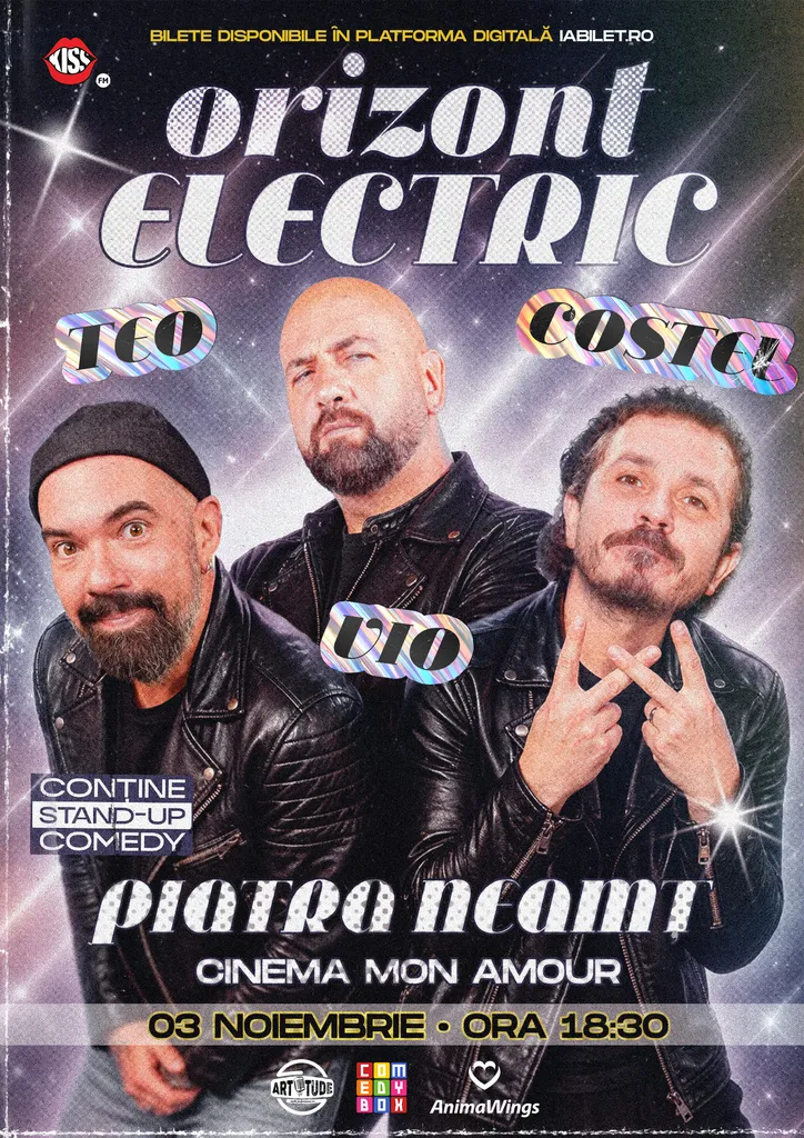 Piatra Neamț: Teo, Vio și Costel - Orizont Electric | Stand Up Comedy Show