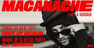 Constanta: Concert Macanache @ Shut up, Beach!