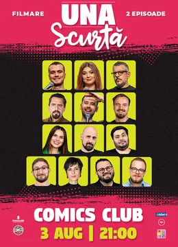 Filmare Una Scurtă - 2 episoade pe Terasa ComicsClub!