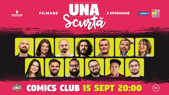 Filmare Una Scurtă - 2 episoade pe Terasa ComicsClub!