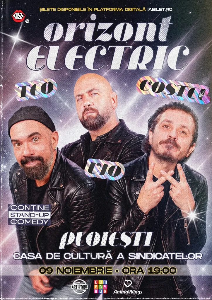 Ploiești: Teo, Vio și Costel - Orizont Electric | Stand Up Comedy Show