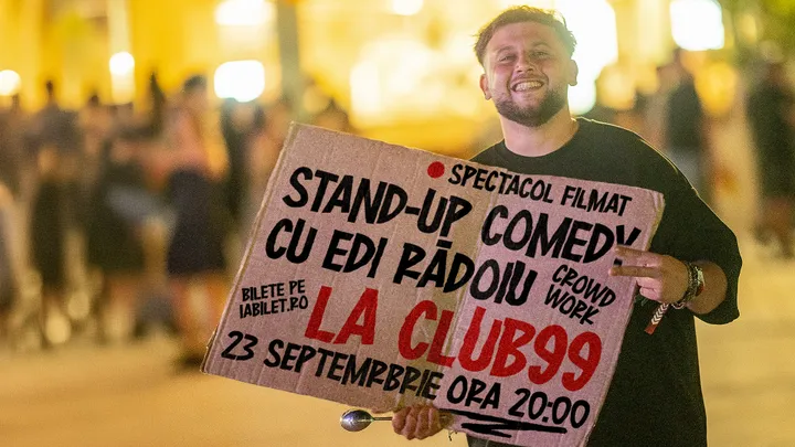 Stand Up Comedy cu Edi Rădoiu | CrowdWork la Club 99