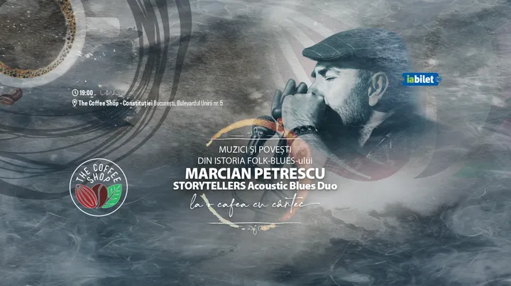 The Coffee Shop Music - Storytellers Acoustic Blues Duo: Muzici si povesti din istoria folk-blues-ului