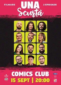 Filmare Una Scurtă - 2 episoade pe Terasa ComicsClub!