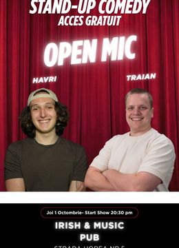 Cluj-Napoca: Open Mic cu Havri și Traian