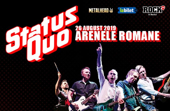 ANULAT - Status Quo, Compact, Cristi Minculescu, Valter si Boro la Arenele Romane