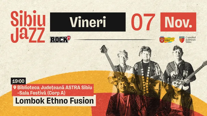 Sibiu Jazz Festival 2025 - Lombok Ethno Fusion