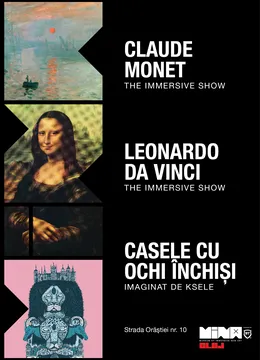 Leonardo Da Vinci + Claude Monet + Casele cu ochi inchisi