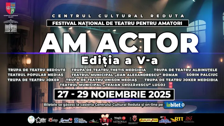 Brașov: Se caută un mincinos -"Am-Actor" - Festivalul National de teatru pentru amatori