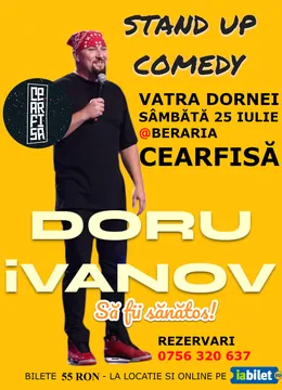Vatra Dornei: Stand up comedy cu iVanov