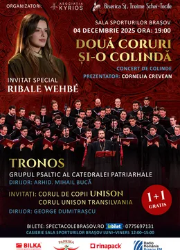 Brasov: Concert Extraordinar de Colinde