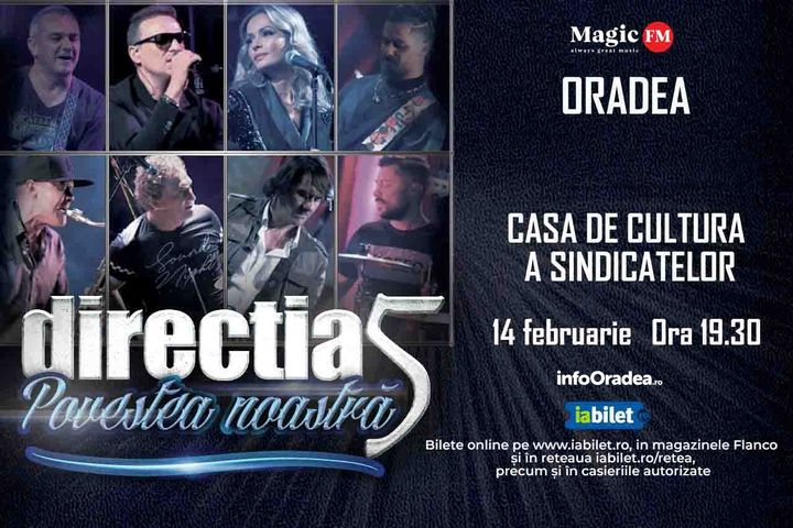 Oradea: Concert Directia 5 - Povestea Noastra