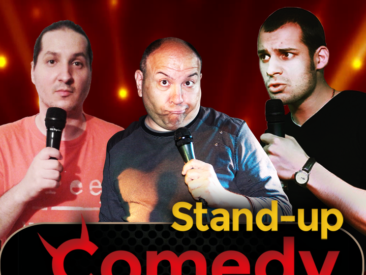 Stand-up Comedy cu Fulvio Balboni, Andrei Gadalean si Lalau Bre