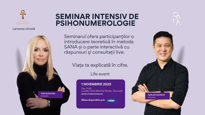 Seminar Intensiv de Psihonumerologie