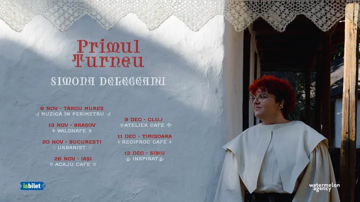 Cluj-Napoca: Simona Delegeanu • Primul turneu • Lansare "Primul album"