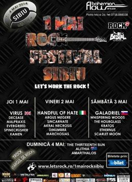 1 Mai Rock Fest Sibiu 2014