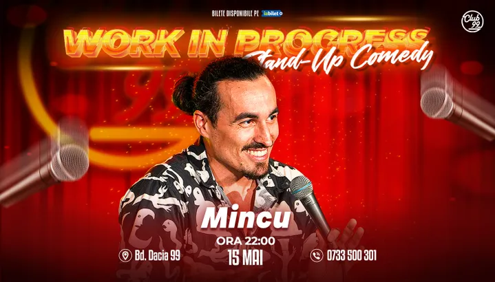 One Man Show cu Mincu - Work in Progress | Stand Up Comedy Show