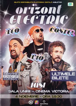 Iași: Teo, Vio și Costel - Orizont Electric | Stand Up Comedy Show 1