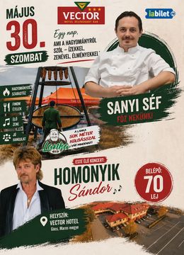 Sanyi séf főz nekünk