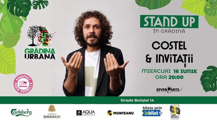 Costel & Invitații | Stand Up în Grădină